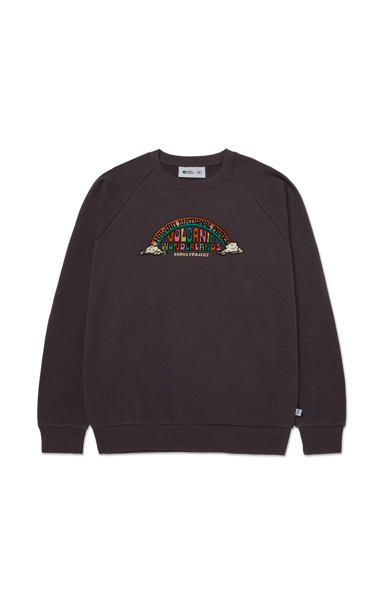 Parks Project Hawai'i Geological Wonderlands Crew Sweatshirt, Alternate, color, Graphite