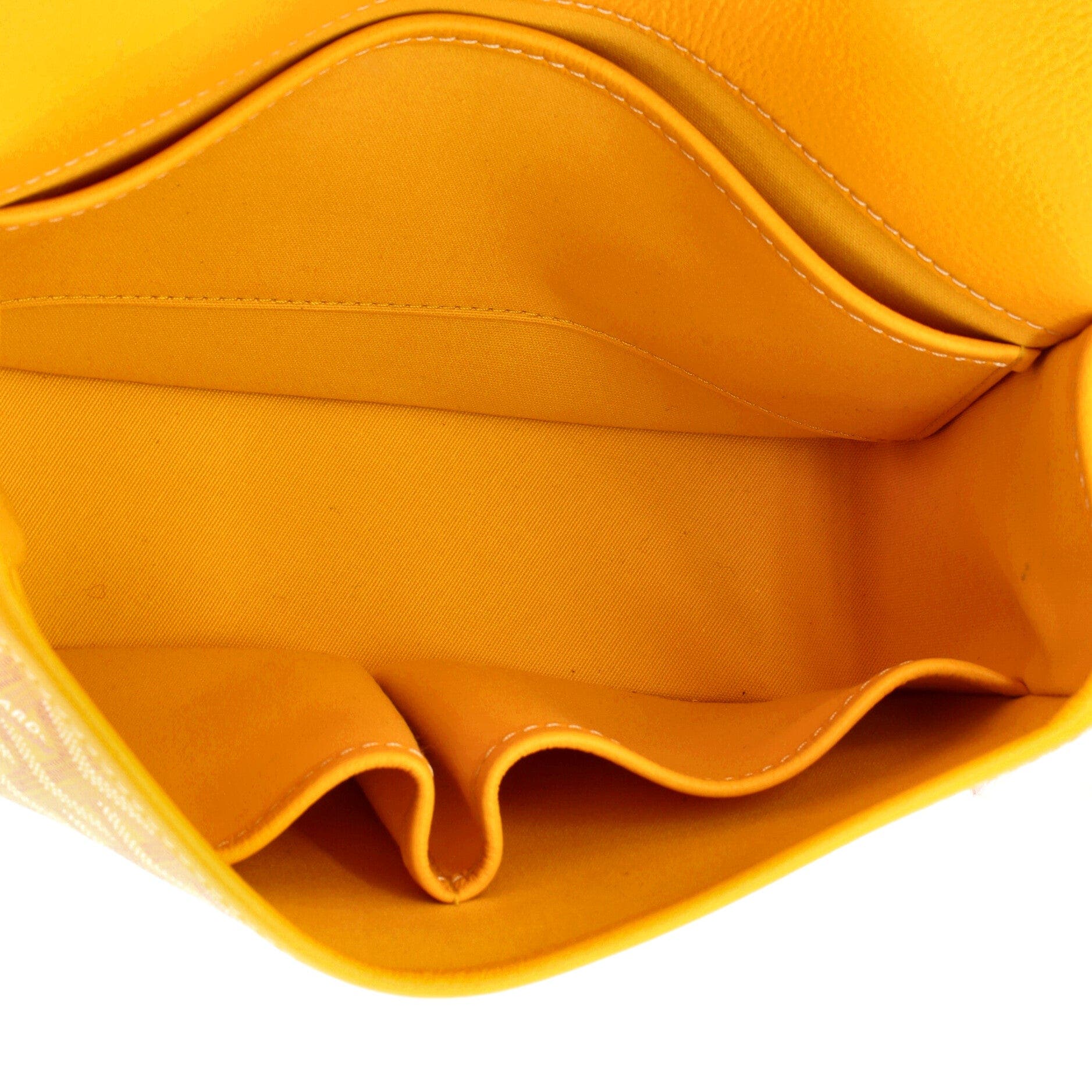 Belvedere II Messenger Bag Coated Canvas PM, Alternate, color, Yellow