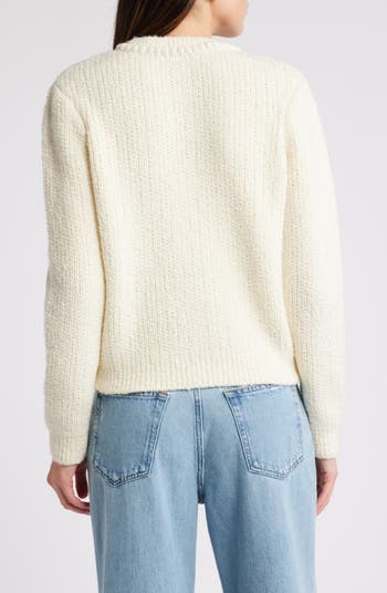 FRAME Double Pocket Crop Cardigan | Nordstromrack