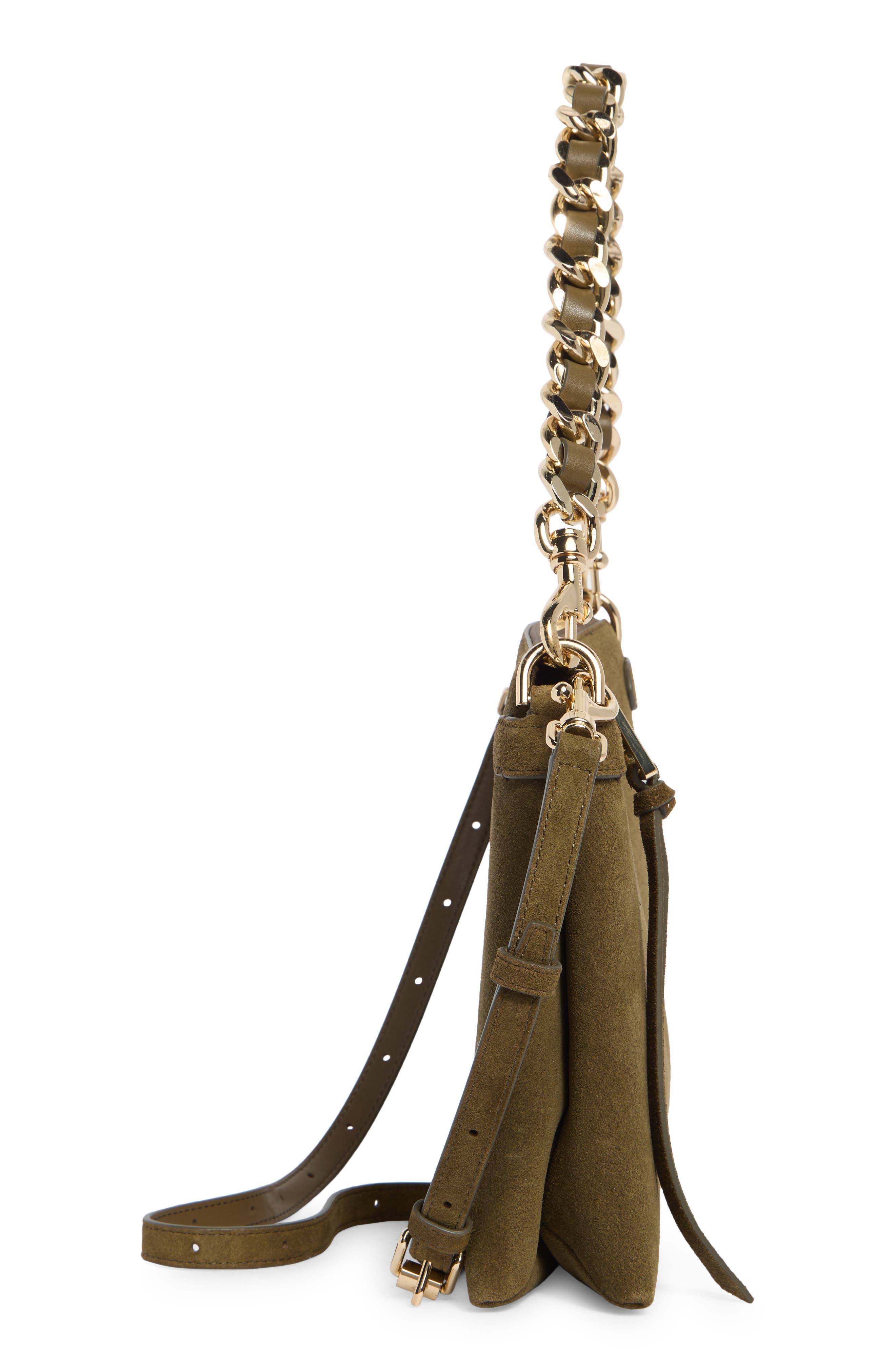 Rebecca Minkoff Stevie Shoulder Bag, Alternate, color, Jungle