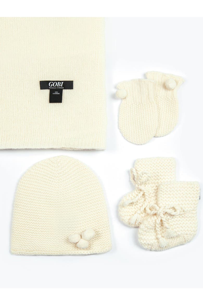 Baby Cashmere Set, Alternate, color, marshmallow