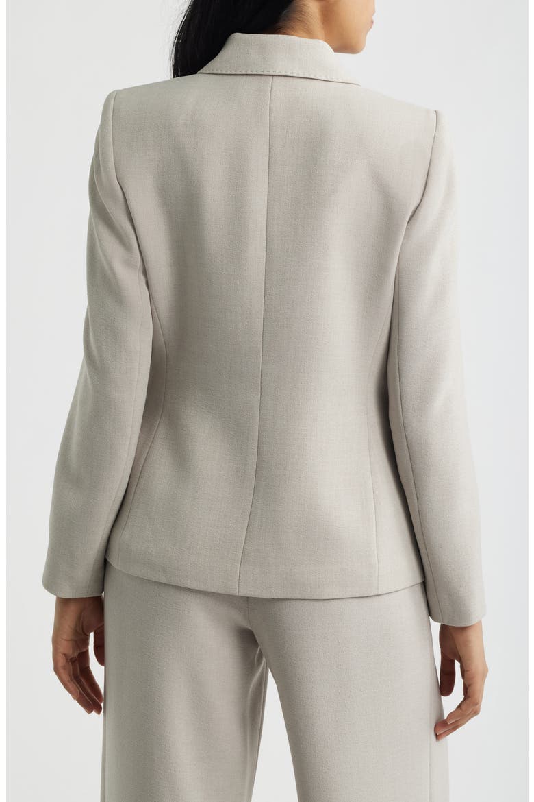 One-Button Blazer, Alternate, color, STRAW