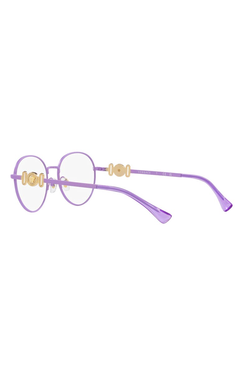 Versace 48mm Phantos Optical Glasses, Alternate, color, Violet