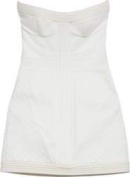Zimmermann Rebellion Corded Cotton Corset Minidress