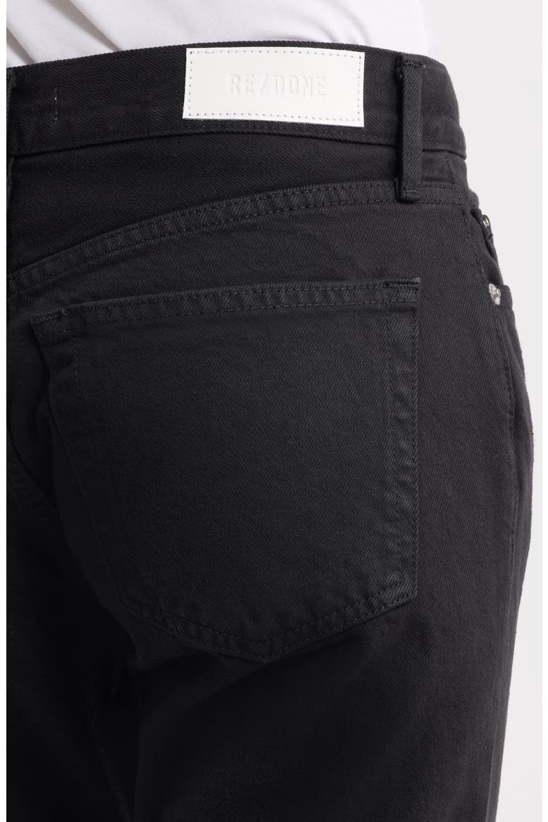 Slim Fit Cigarette Jeans, Alternate, color, WASHED BLACK