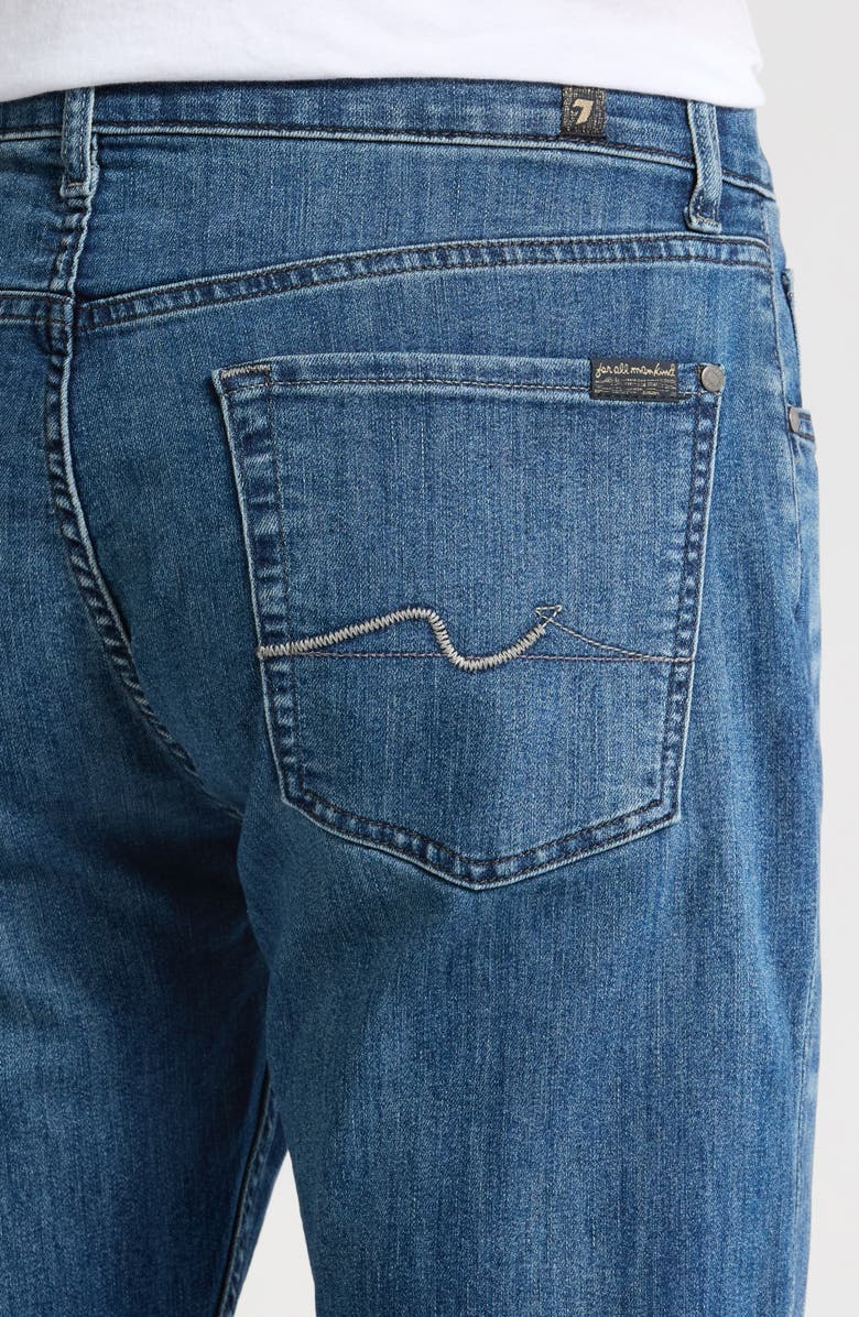 7 For All Mankind The Straight Jeans, Alternate, color, Flash