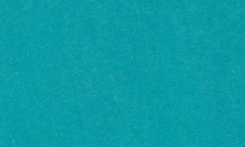Abound Acid Wash Pocket T-shirt In Teal Bayou