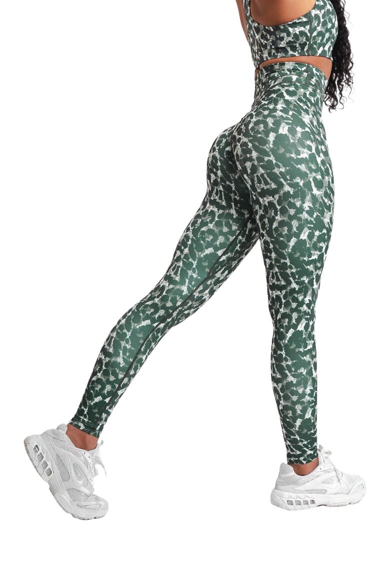 Pulse Pant, Alternate, color, Olive Feline
