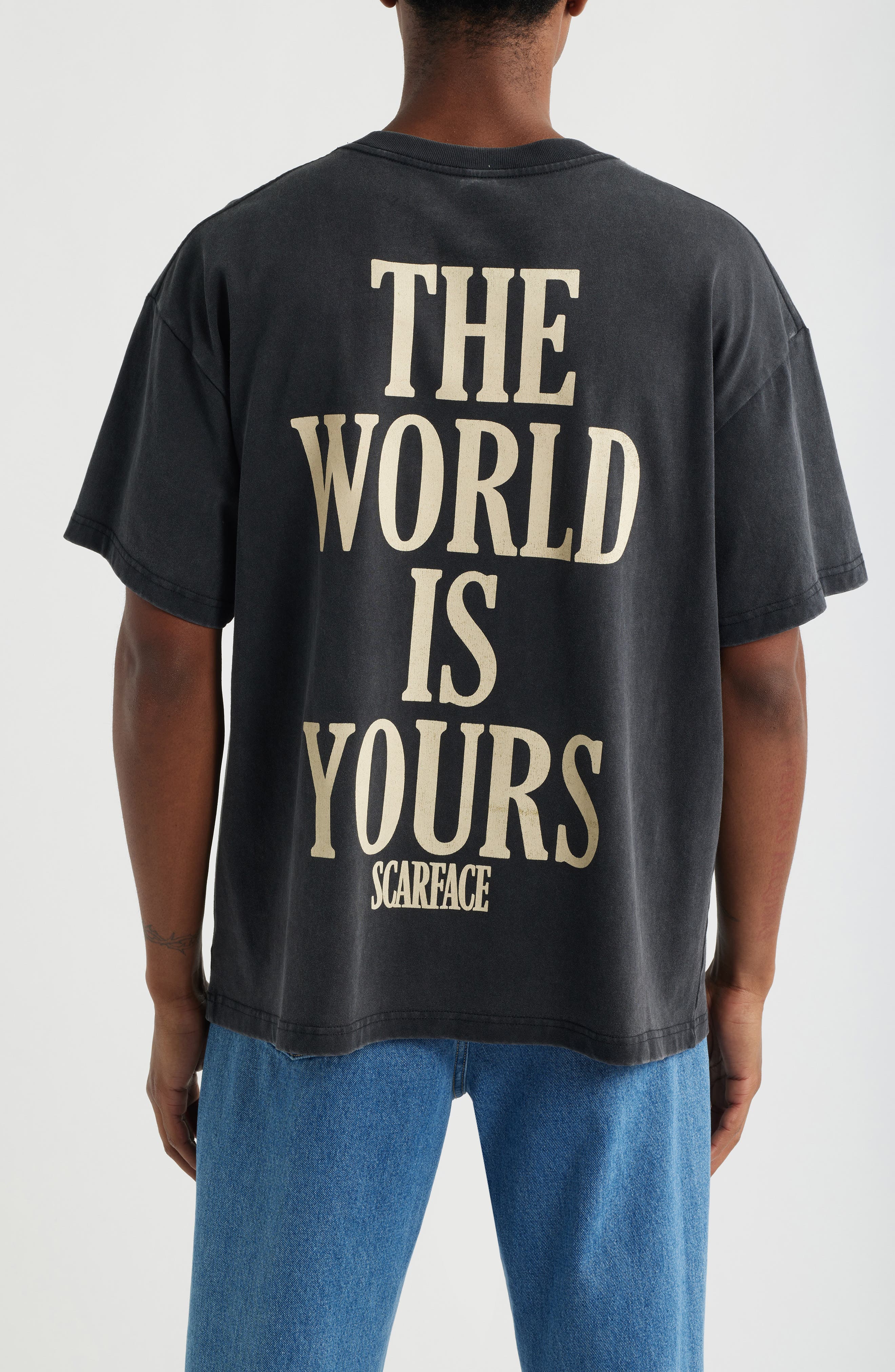ID Supply Co I'm Scarface Cotton Graphic T-Shirt (Men) | Nordstrom