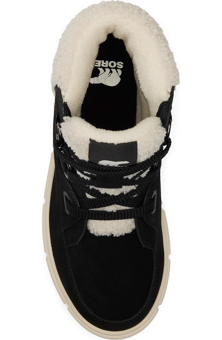 SOREL Explorer III Joan NW Waterproof Boot, Alternate, color, Black/ Sea Salt