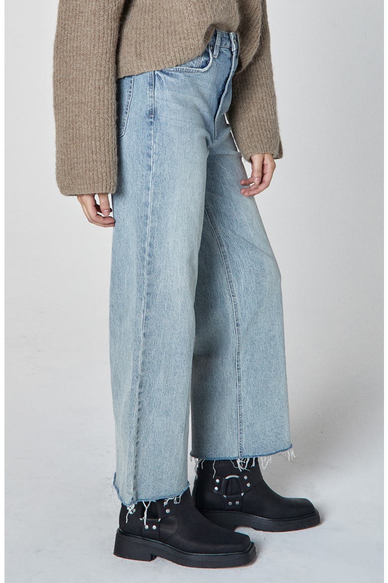 Noemi High Waist Wide Leg Jeans, Alternate, color, BRISK