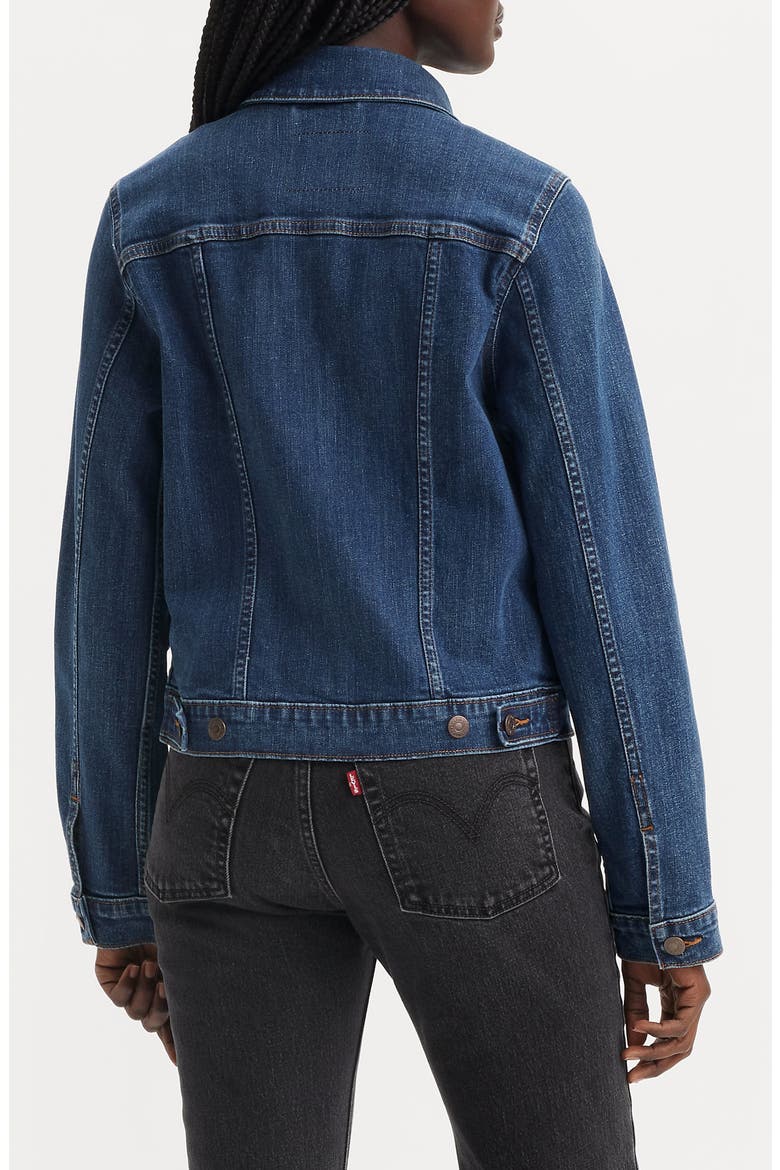 Original Trucker Jacket, Alternate, color, SEE HER RUN