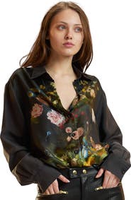 Cynthia Rowley Collectible Silk Blouse