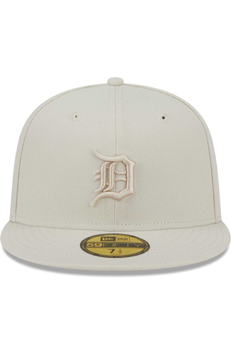 New Era Men's New Era Khaki Detroit Tigers Tonal 59FIFTY Fitted Hat, Alternate, color,