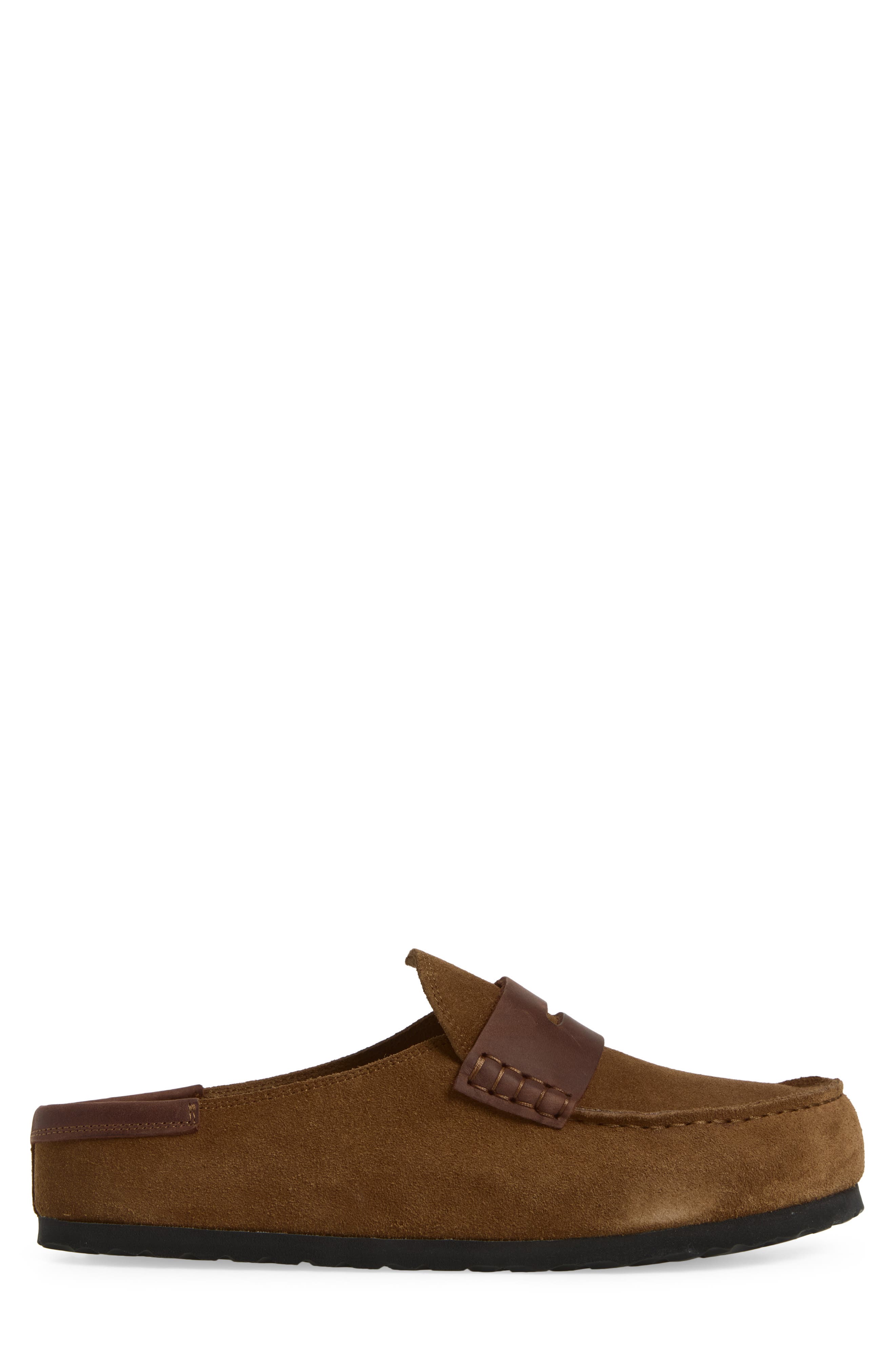 Naples Loafer Clog, Alternate, color, MIXED LEATHER