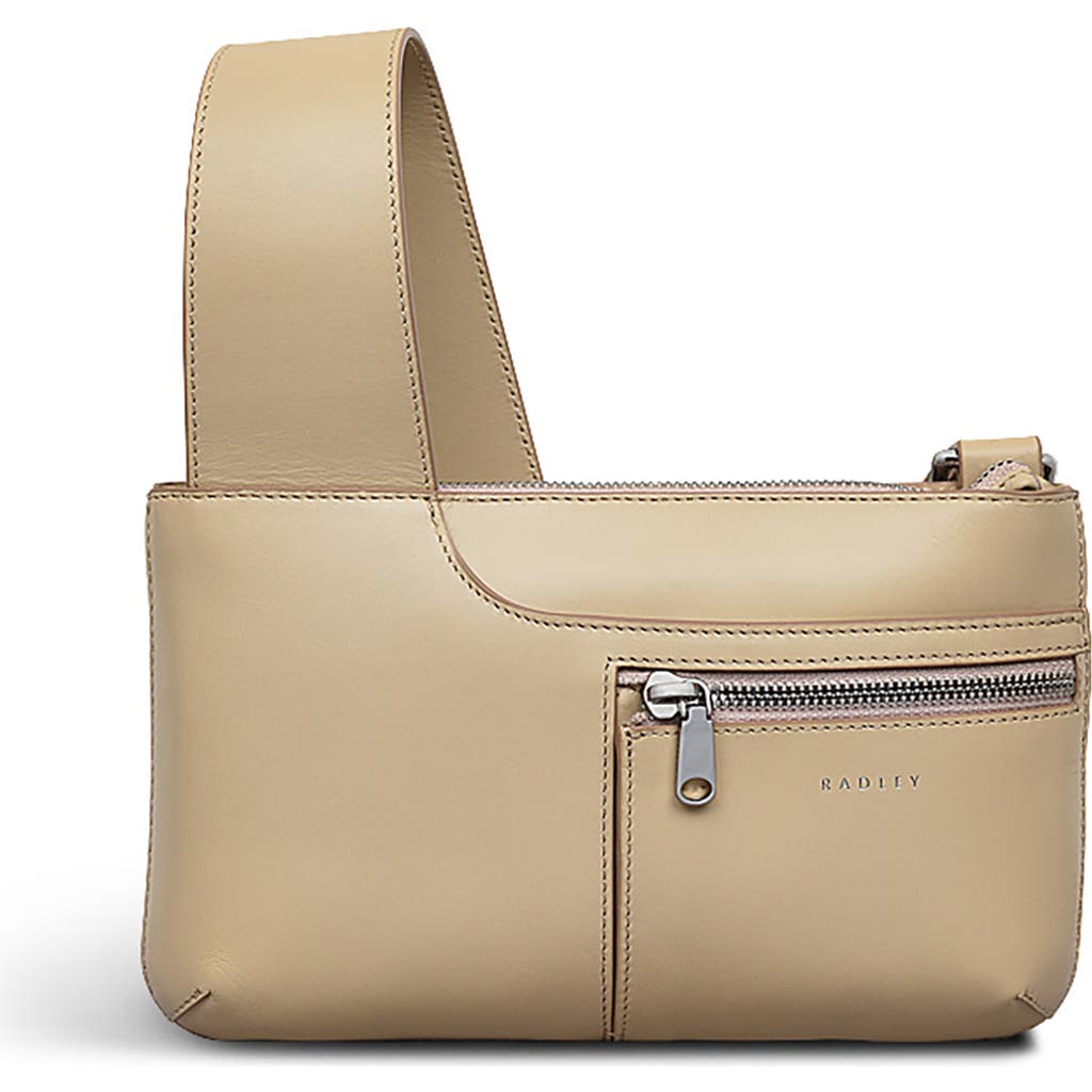 Radley Pockets Mini Ziptop Crossbody Bag In Gray