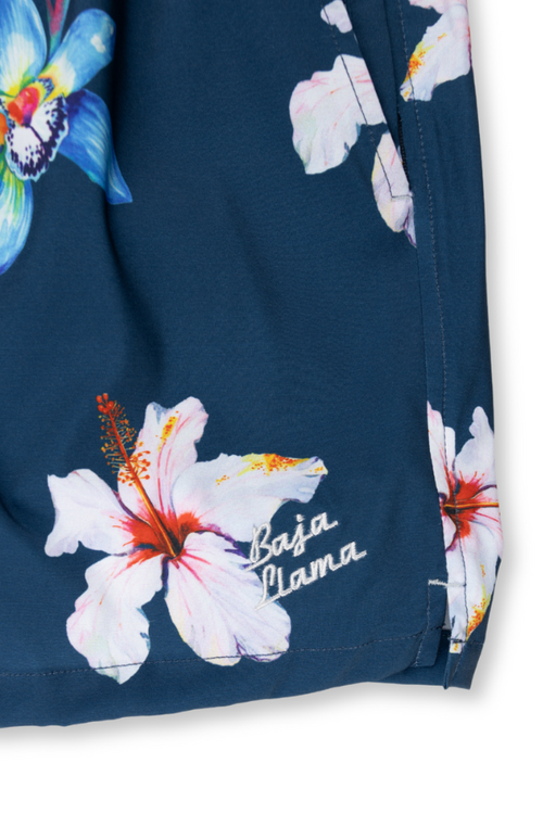 Baja Llama Flower Powers In Blue