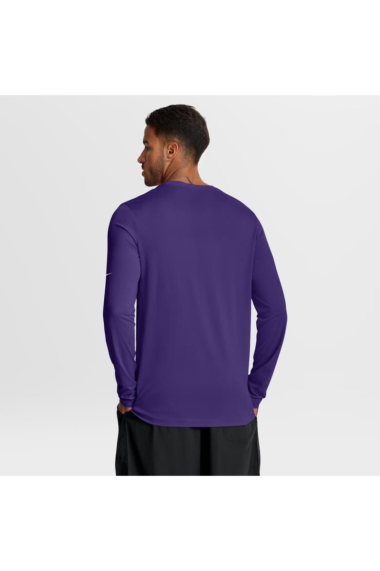 Men's Nike Purple Minnesota Vikings Legend Icon Dri-FIT Long Sleeve T-Shirt, Alternate, color, Purple