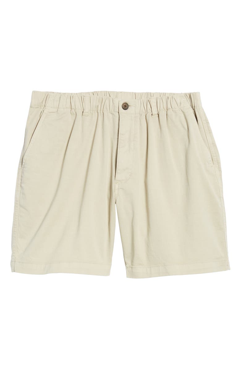 Vintage 1946 7in Snappers Elastic Waist Shorts, Alternate, color, 