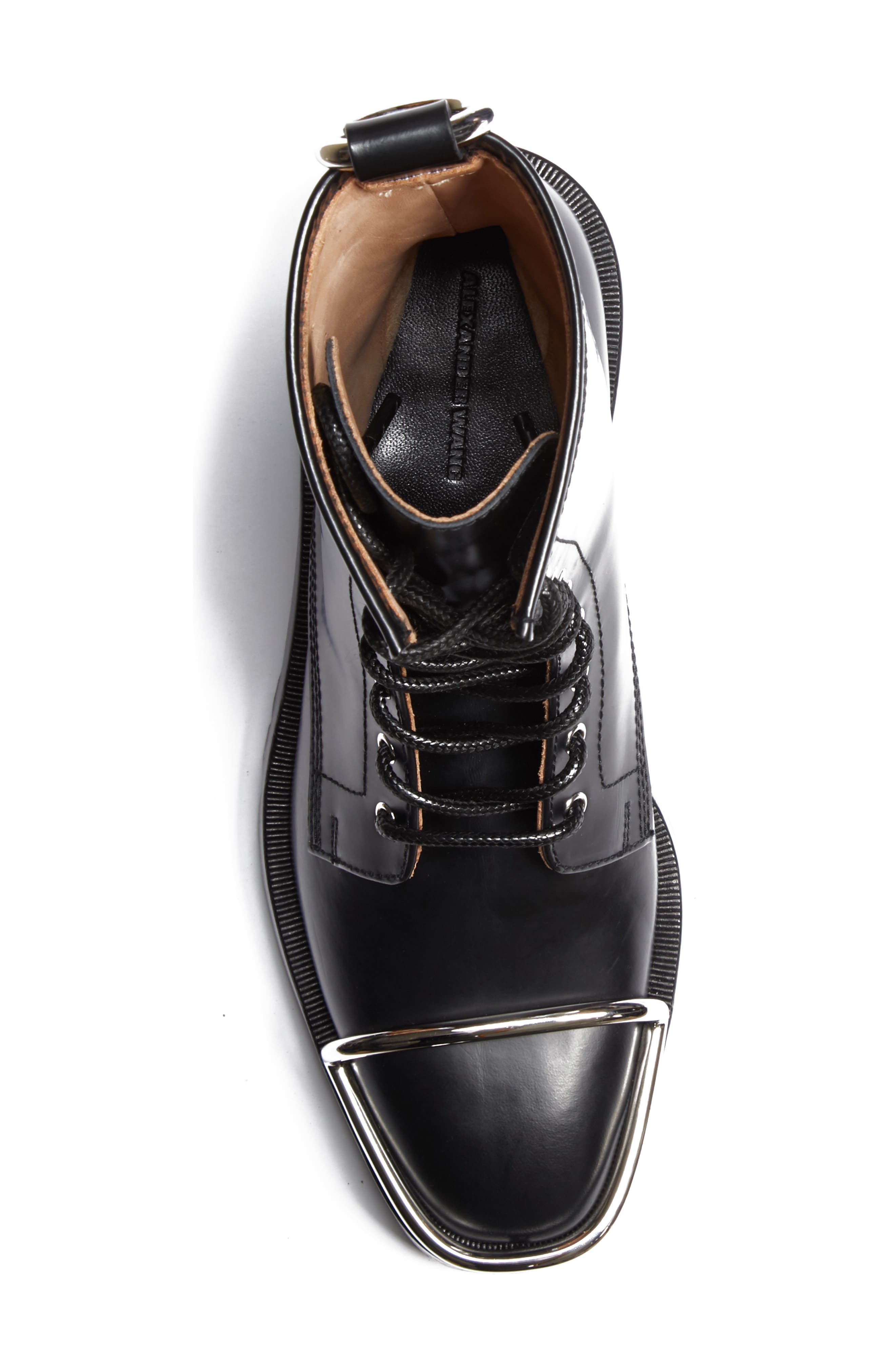Kennah Combat Boot, Alternate, color, BLACK