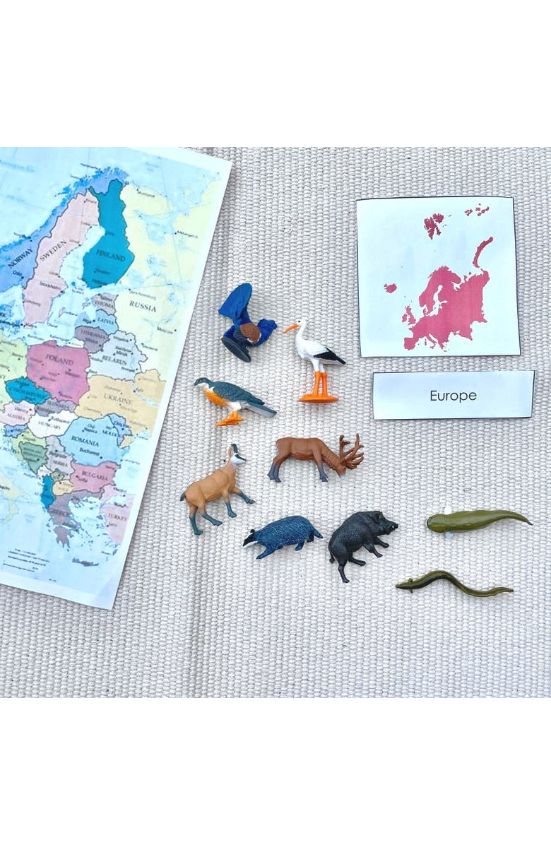 Safari Ltd. European Animals Toy, Alternate, color, NO COLOR