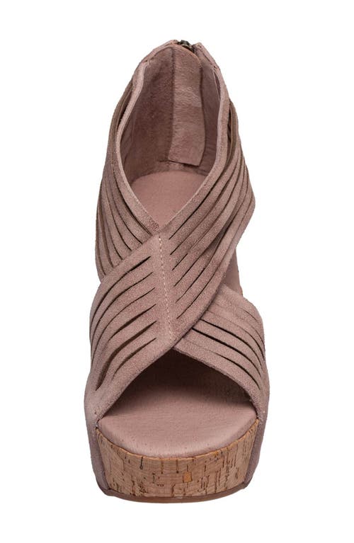 Antelope Kailey Wedge Sandal In Blush