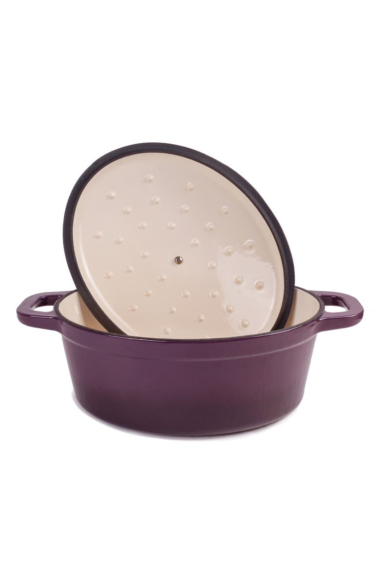 BergHOFF Neo 5-Piece Cast Iron Set, Alternate, color, Purple