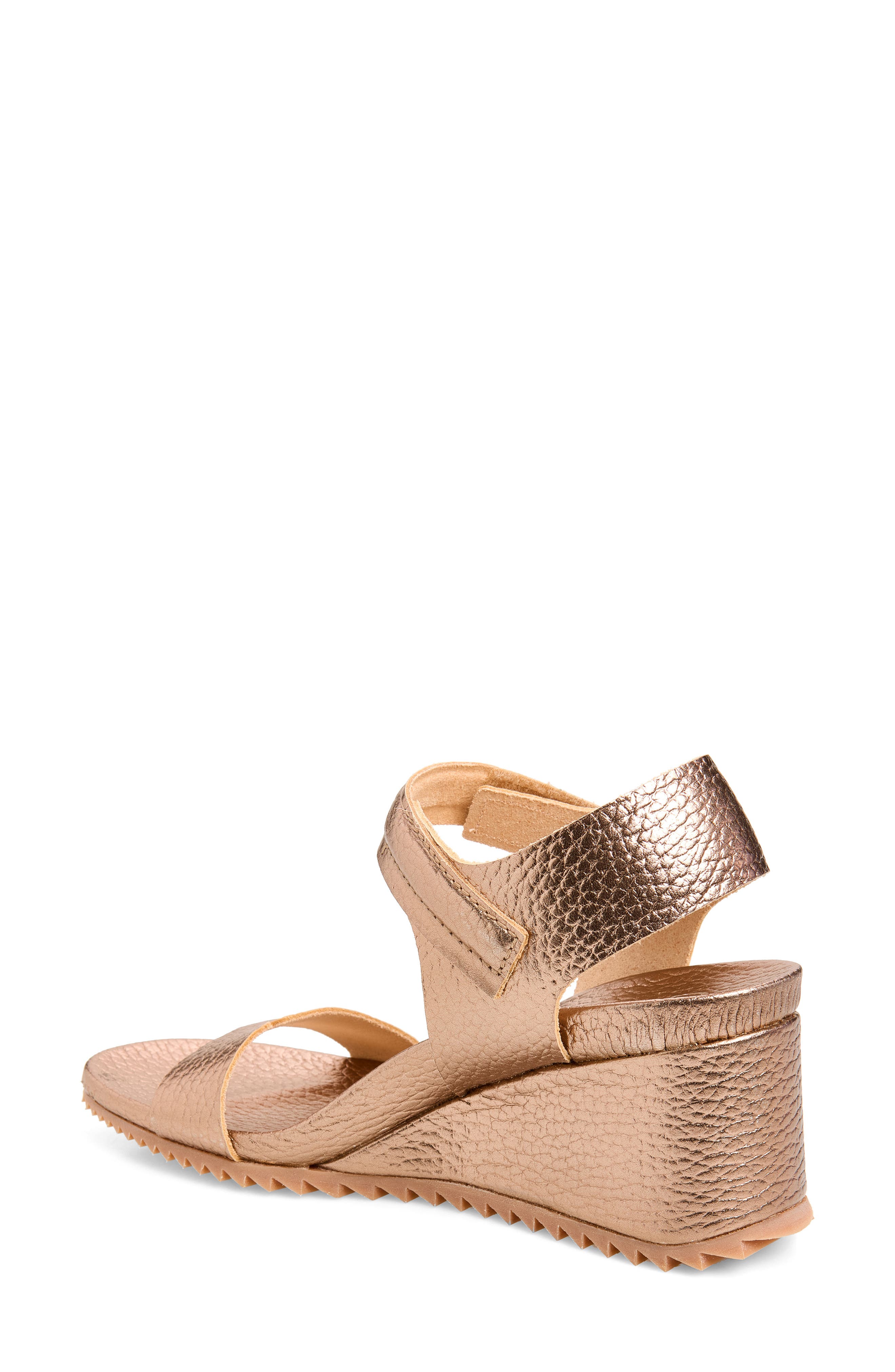 Pedro Garcia Cosma Wedge Sandal, Alternate, color, Copper