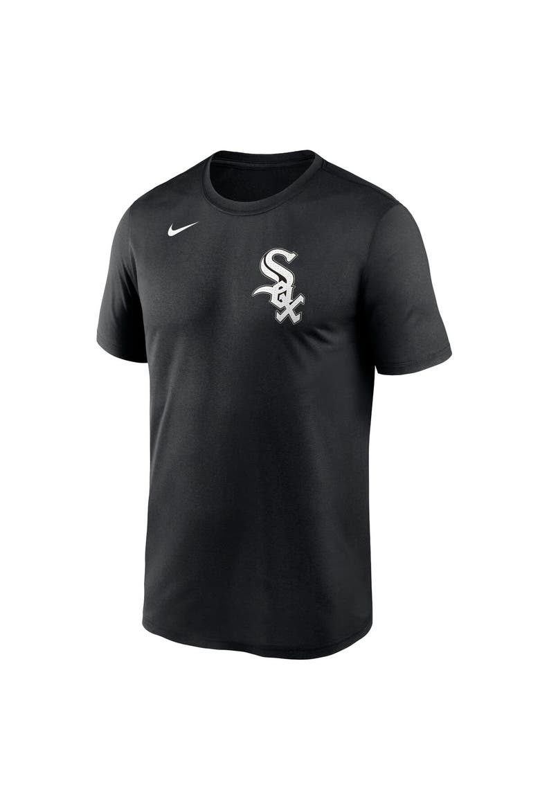 Men's Nike Black Chicago White Sox Fuse Legend T-Shirt, Alternate, color, Black