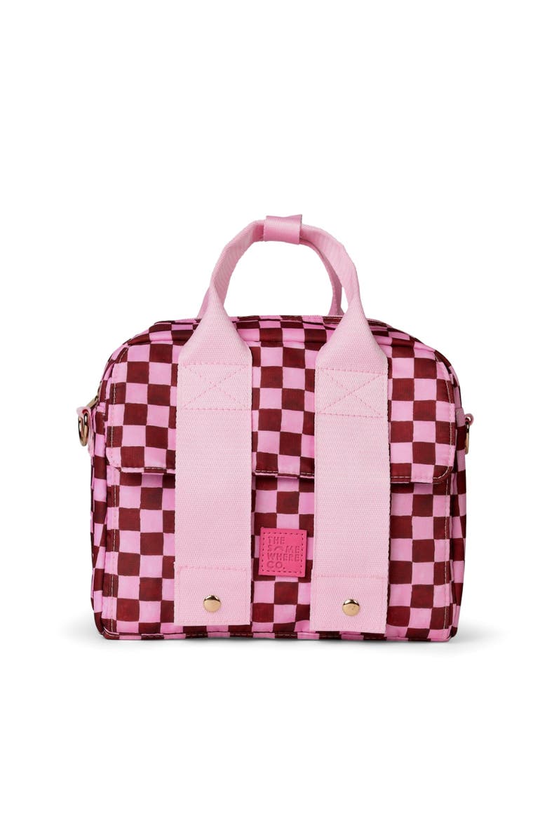 Lunch Tote, Main, color, Crimson Haze