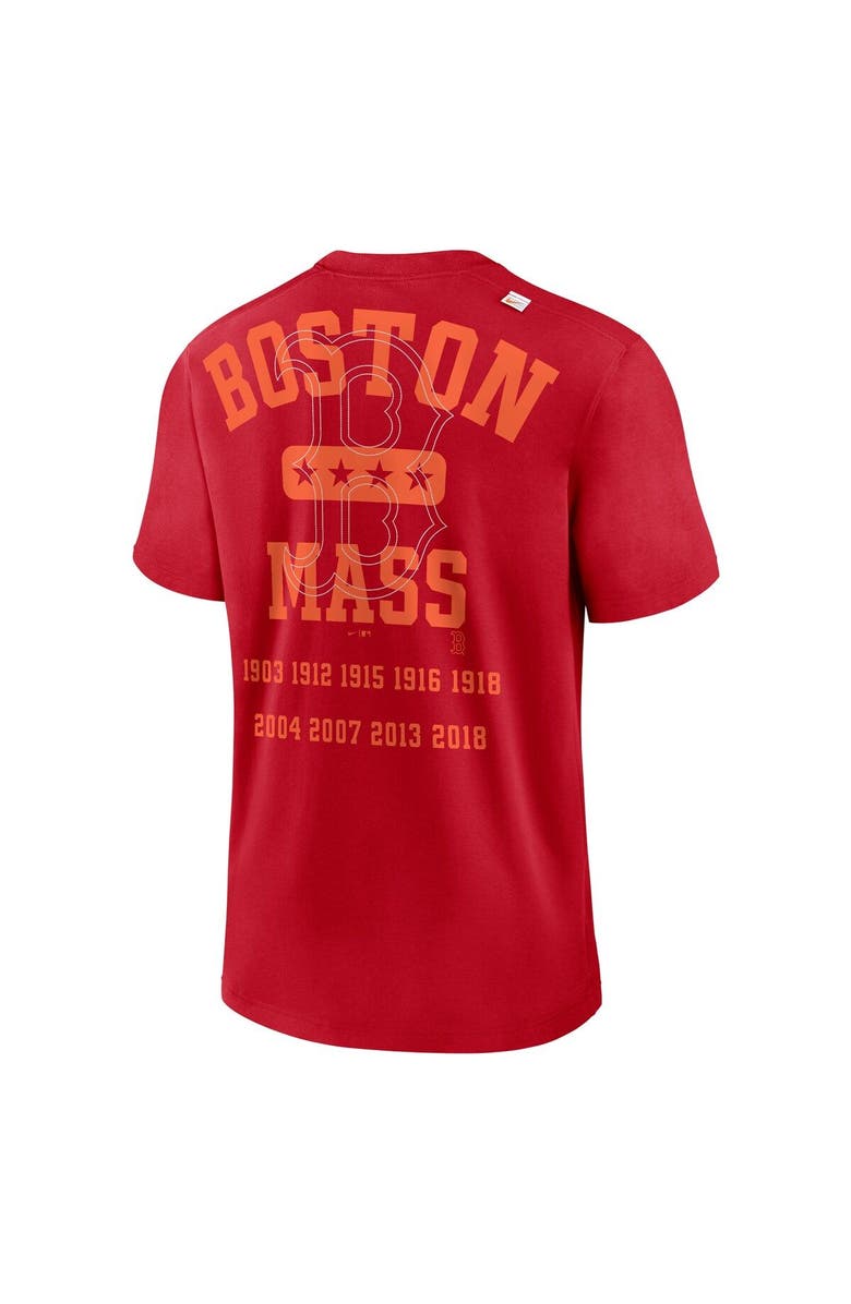 Nike Men's Nike Red Boston Red Sox Statement Game Over T-Shirt, Alternate, color, Red