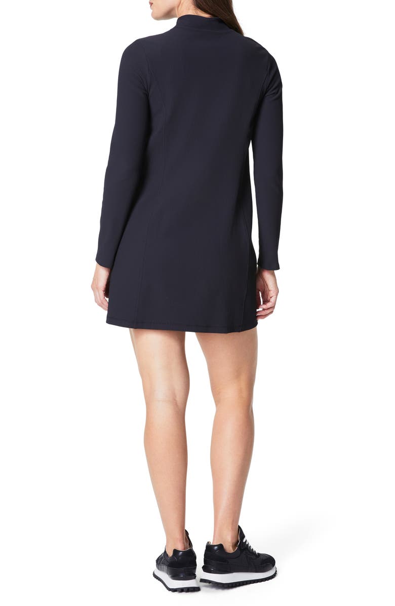 SPANX<sup>®</sup> Half-Zip Rib Minidress, Alternate, color, 