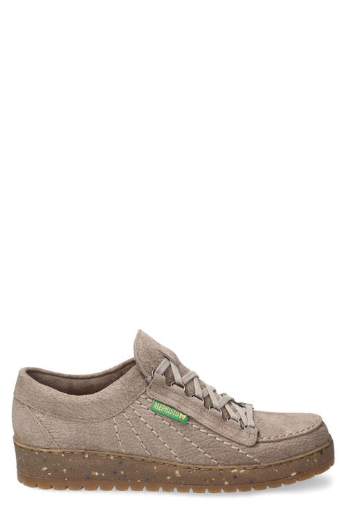 Mephisto Rainbow Sneaker In Warm Grey