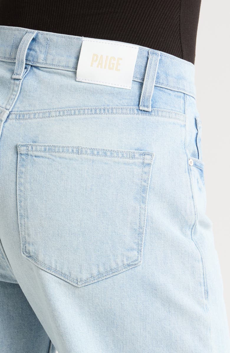 PAIGE Arellia Release Hem High Waist Ankle Barrel Jeans, Alternate, color, Fernanda W/ Wide Undone Hem