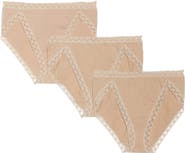 Natori Bliss 3-Pack French Cut Briefs