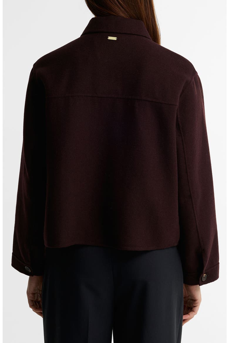 Antonella Wool Blend Overshirt, Alternate, color, FIG