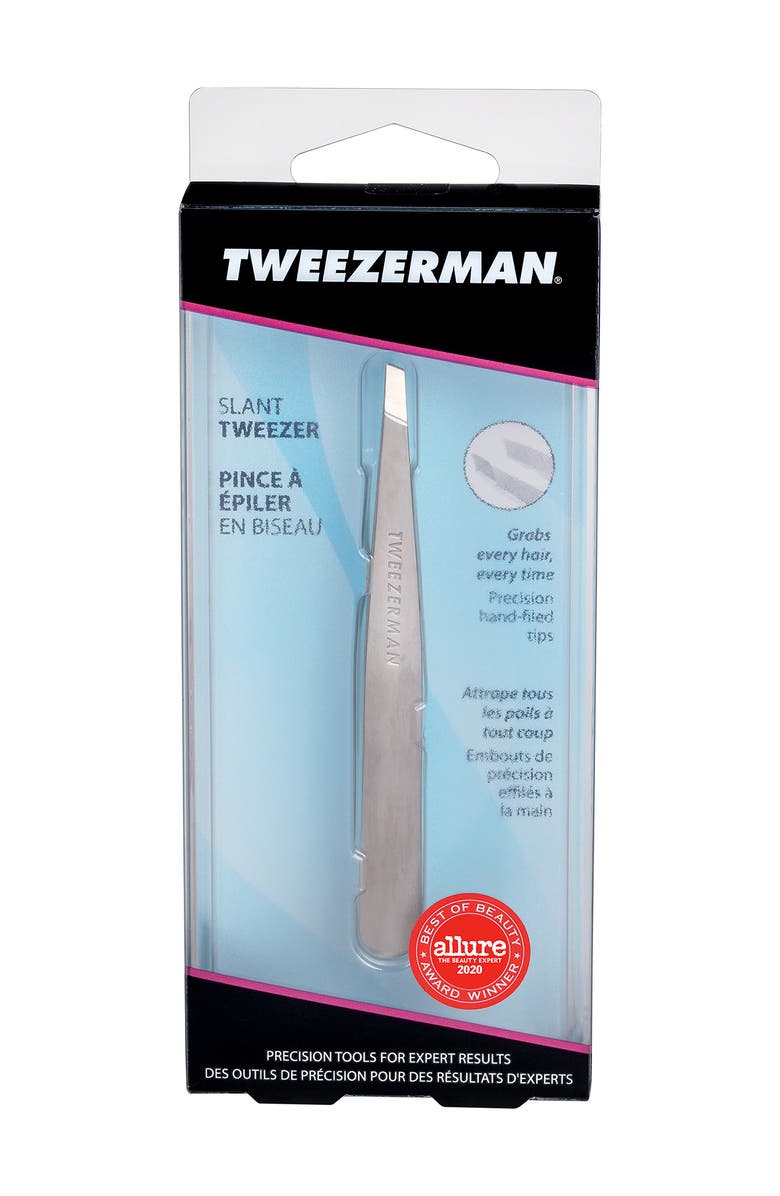 TWEEZERMAN Slant Tweezer, Alternate, color, Classic