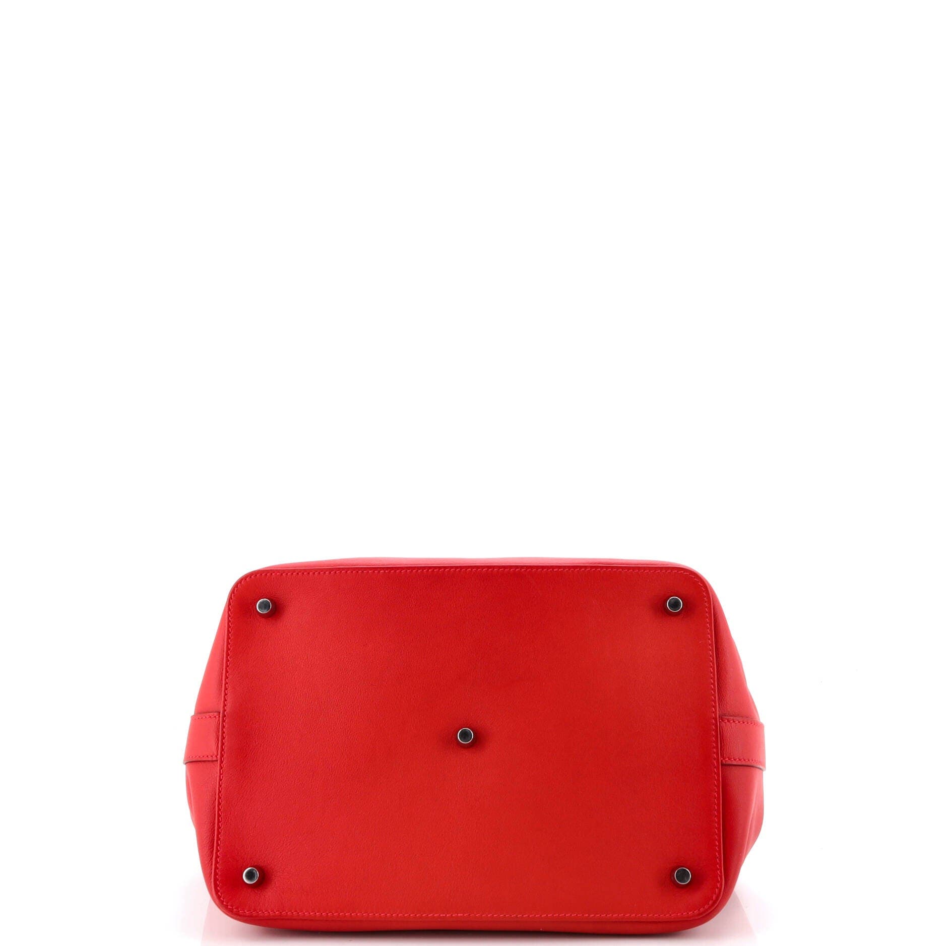 Pre-Owned Hermes Toolbox Bag Swift 26, Alternate, color, Rouge Casaque