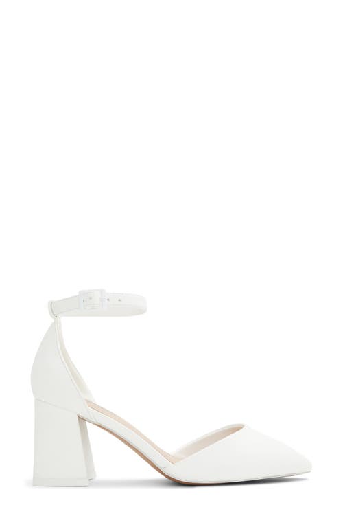 Call It Spring Daliaa Ankle Strap Pump In White