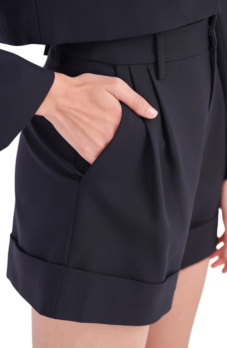 English Factory High Waist Shorts, Alternate, color, 