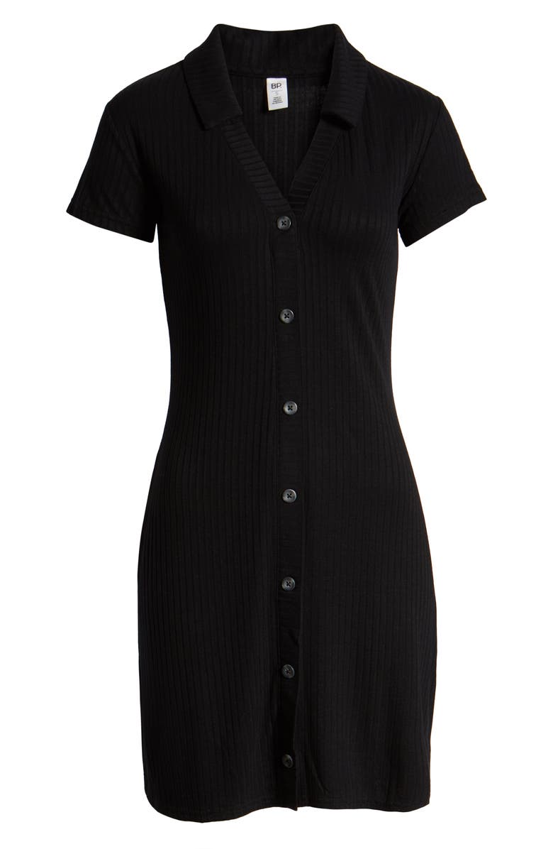 BP. Rib Polo Dress, Alternate, color, 