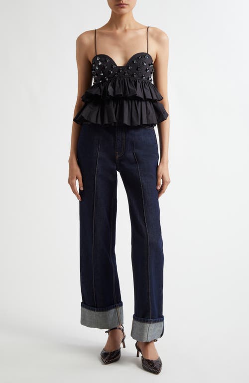 Ulla Johnson Lucia Top In Noir