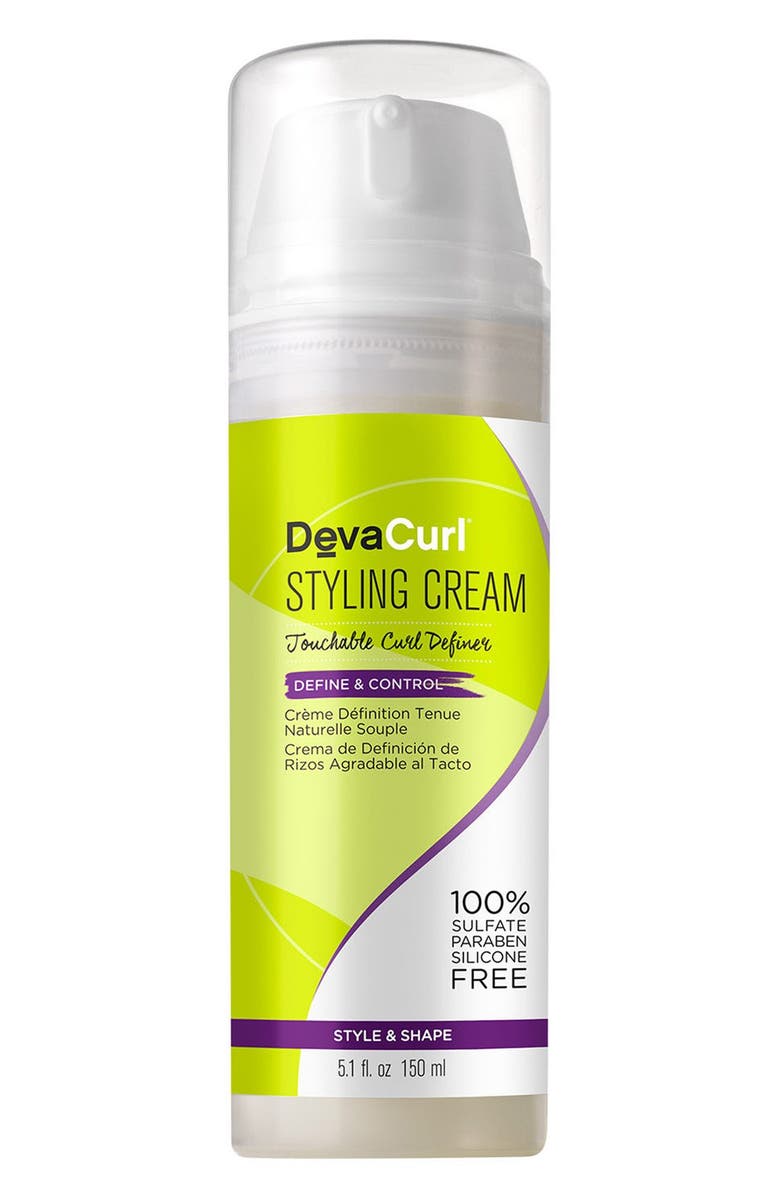 DevaCurl Styling Cream Touchable Curl Definer, Main, color,