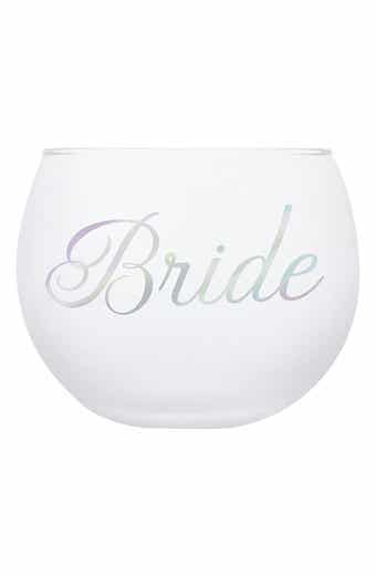 CREATIVE BRANDS Bride Roly Poly Stemless Glass