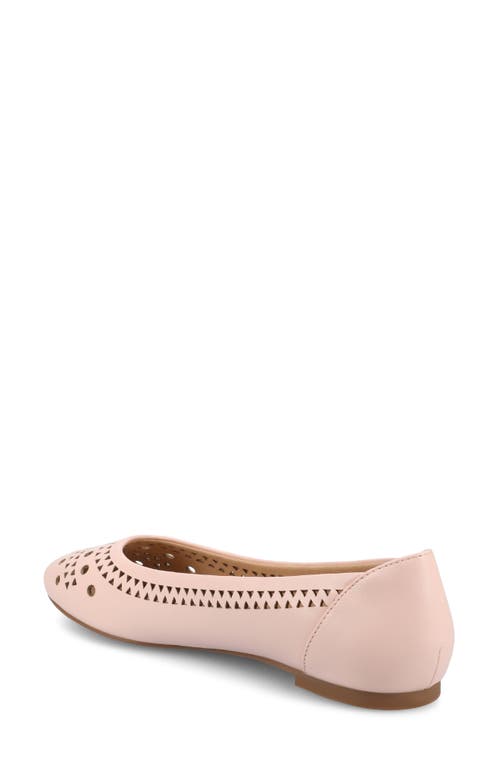 Shop Journee Collection Kamrah Ballet Flat In Pink
