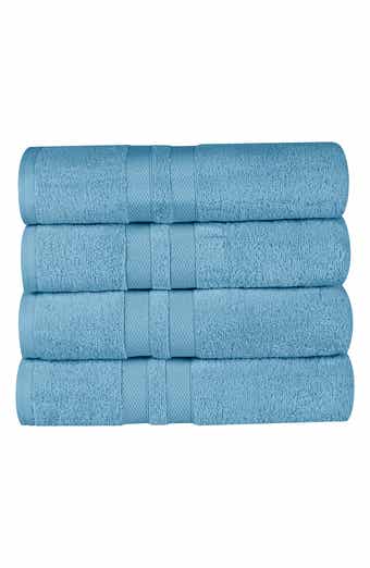 4-Piece Turkish Cotton Bath Towels