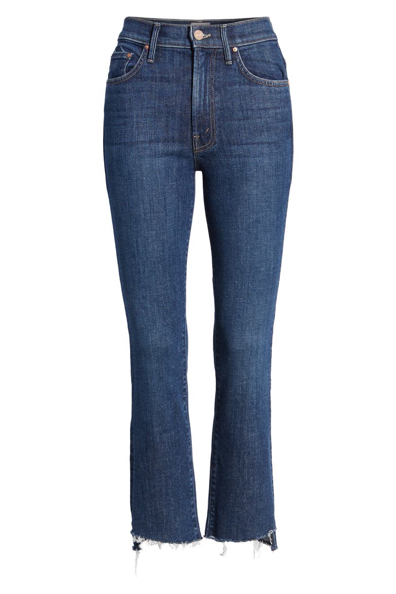'The Insider' Crop Step Fray Jeans, Alternate, color, CRUSHING IT