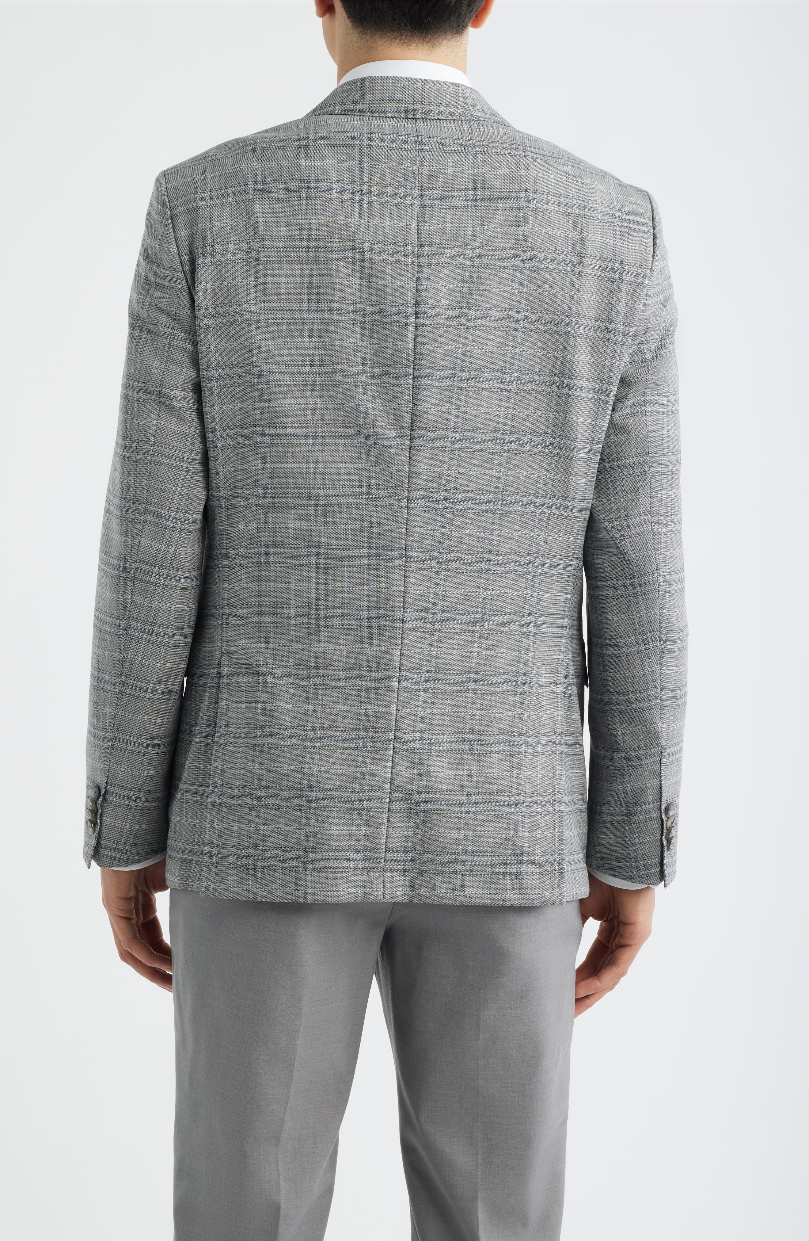 Hutson Slim Fit Plaid Stretch Sport Coat - image 2