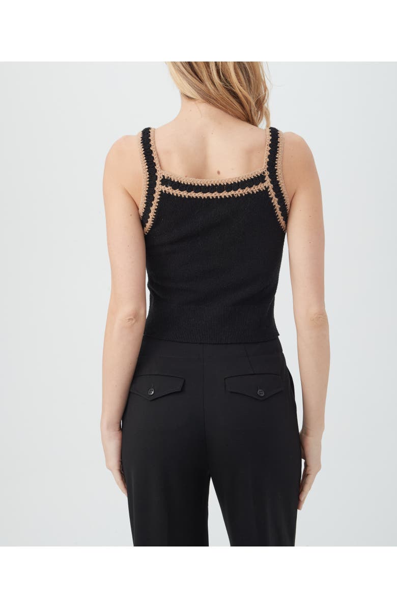 Trina Turk Suez Cami, Alternate, color, Black/Camel