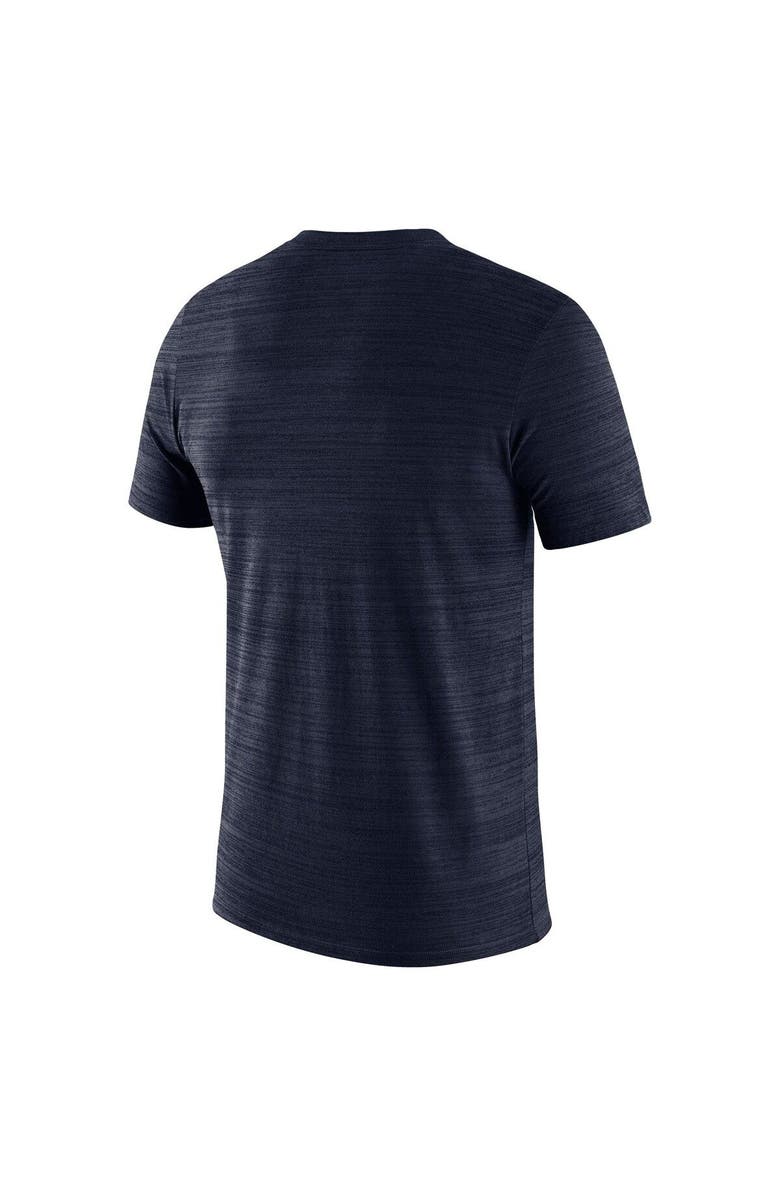Nike Men's Nike Navy West Virginia Mountaineers 2022 Game Day Sideline Velocity Performance T-Shirt, Alternate, color, Navy